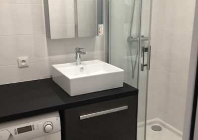 Aménagement d'une salle de bains en Île-de-France